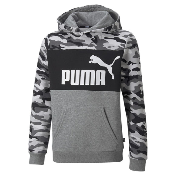 PUMA BOYS CAMO HOODIE