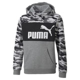 PUMA BOYS CAMO HOODIE