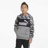 PUMA BOYS CAMO HOODIE