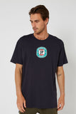 JET PILOT SNAKE BEER TEE NAVY