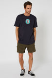 JET PILOT SNAKE BEER TEE NAVY