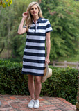 THOMAS COOK BETH STRIPE RUGBY DRESS