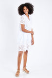 THREADZ LACE COMBO DRESS