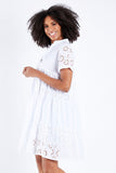 THREADZ LACE COMBO DRESS