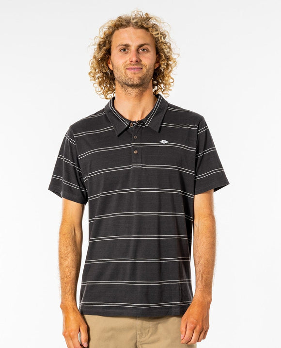 RIP CURL PLAIN STRIPE POLO