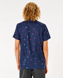 RIP CURL SALTWATER CULTURE VALLEY SHIRT NAVY