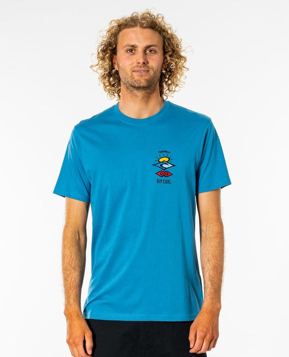 RIP CURL ESSENTIAL TEE OCEAN