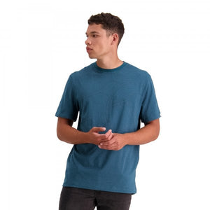 CANTERBURY MENS FUNDAMENTAL MICRO STRIPE TEE DEEP TEAL