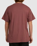 BILLABONG PREMIUM WAVE WASH TEE VINTAGE ROSE